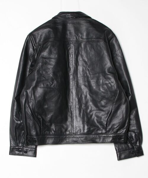 Nudie Jeans(ヌーディージーンズ)の「Nudie Jeans/ヌーディージーンズ Blake Zip Jacket Leather / ジップジャケット Black(ライダースジャケット・メンズ・ブラック・M/L/XL)」の12枚目の写真