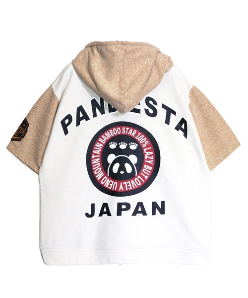 PANDIESTA(パンディエスタ)の「ミリタリー切替ZIPパーカー(M2)(パーカー・メンズ・アイボリー/ブラック・M/L/XL/XXL)」の15枚目の写真