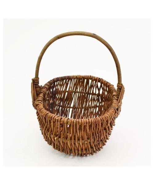 ラタンハウス（ラタンハウス）の「BARK BASKET OVAL 楕円 皮付き柳 バスケット（かごバッグ・レディース・マルチ・FREE）」の3枚目の写真