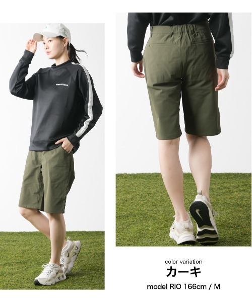 stella77golf(ステラセブンティーンセブンゴルフ)の「WX-barrierショートパンツ(その他パンツ・メンズ・ネイビー/ブラック/カーキ・MEDIUM/LARGE/X-LARGE/XX-LARGE)」の6枚目の写真