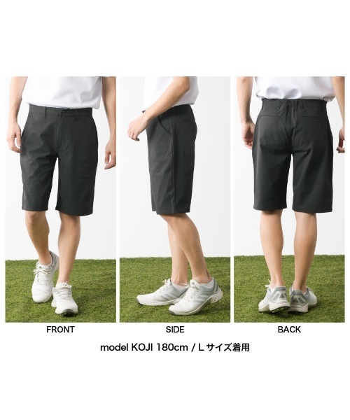 stella77golf(ステラセブンティーンセブンゴルフ)の「WX-barrierショートパンツ(その他パンツ・メンズ・ネイビー/ブラック/カーキ・MEDIUM/LARGE/X-LARGE/XX-LARGE)」の11枚目の写真