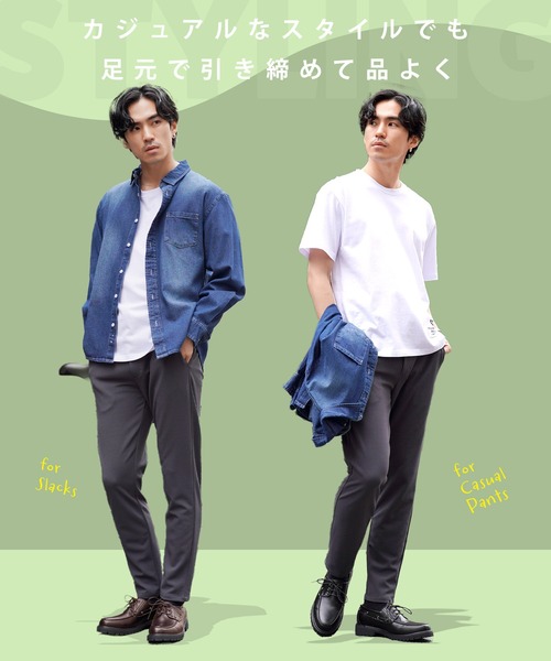 jiggys shop(ジギーズショップ)の「合皮レザー デッキシューズ(モカシン/デッキシューズ・メンズ・ブラック/ブラウン・25.0cm/25.5cm/26.0cm/26.5cm/27.0cm)」の6枚目の写真