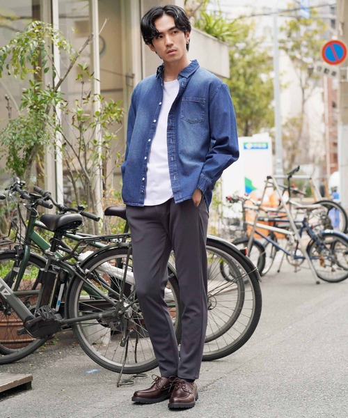 jiggys shop(ジギーズショップ)の「合皮レザー デッキシューズ(モカシン/デッキシューズ・メンズ・ブラック/ブラウン・25.0cm/25.5cm/26.0cm/26.5cm/27.0cm)」の11枚目の写真
