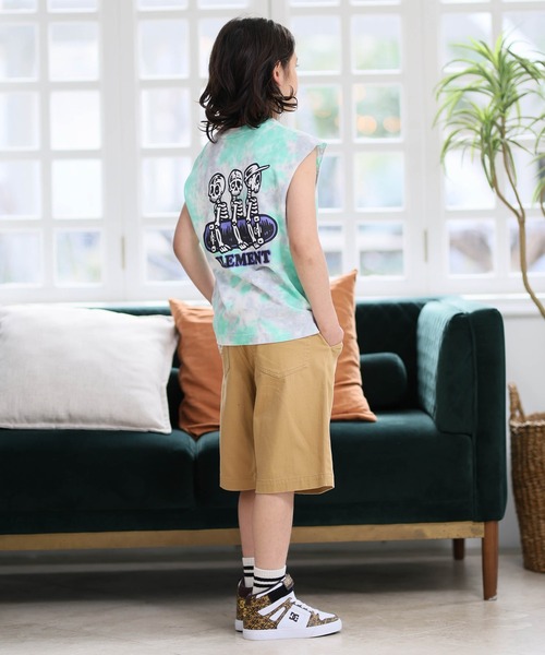 ELEMENT(エレメント)の「ELEMENT/エレメント タンクトップ キッズ BG025355(タンクトップ・キッズ・チャコール/グリーン・130cm/160cm/150cm/140cm)」の17枚目の写真