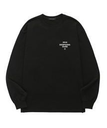 OUSE（オウズ）の「ベーシックロゴロングスリーブ (DLS039) ブラック（Tシャツ/カットソー）」