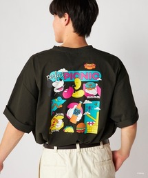 Disney（ディズニー）の「【OP:オーピー】水陸両用ミッキーTシャツ　バックプリント　吸汗速乾（Tシャツ/カットソー）」