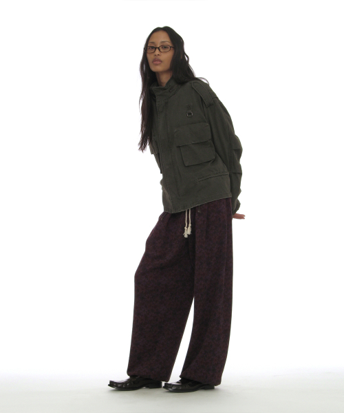 PARTIMENTO WOMEN(パルティメントウィメン)の「ウォッシュドクロップM65フィールドジャケット_カーキグリーン(その他アウター・レディース・その他・OS)」の6枚目の写真