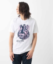 Ben Sherman（ベンシャーマン）の「ギターポスターTシャツ（Tシャツ/カットソー）」