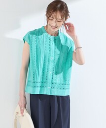 エンブロイダリーレース」に該当するシャツ/ブラウスファッション通販