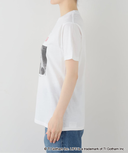 La TOTALITE(ラトータリテ)の「【洗える】GOOD ROCK SPEED / グッドロックスピード LIFE T-シャツ Ceptember(Tシャツ/カットソー・レディース・ホワイト・FREE)」の3枚目の写真