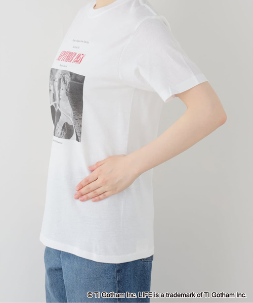 La TOTALITE(ラトータリテ)の「【洗える】GOOD ROCK SPEED / グッドロックスピード LIFE T-シャツ Ceptember(Tシャツ/カットソー・レディース・ホワイト・FREE)」の5枚目の写真