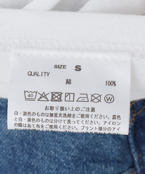La TOTALITE(ラトータリテ)の「【洗える】GOOD ROCK SPEED / グッドロックスピード LIFE T-シャツ Ceptember(Tシャツ/カットソー・レディース・ホワイト・FREE)」の7枚目の写真