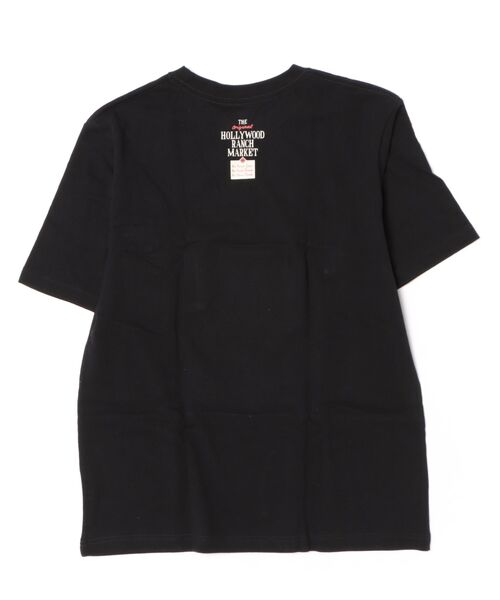HOLLYWOOD RANCH MARKET(ハリウッドランチマーケット)の「Hanes × HOLLYWOOD RANCH MARKET /EXCLUSIVEヘビーウェイトポケット 2パック Tシャツ(Tシャツ/カットソー・メンズ・ブラック/ホワイト・M/L/S)」の6枚目の写真