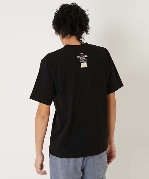 HOLLYWOOD RANCH MARKET(ハリウッドランチマーケット)の「Hanes × HOLLYWOOD RANCH MARKET /EXCLUSIVEヘビーウェイトポケット 2パック Tシャツ(Tシャツ/カットソー・メンズ・ブラック/ホワイト・M/L/S)」の8枚目の写真