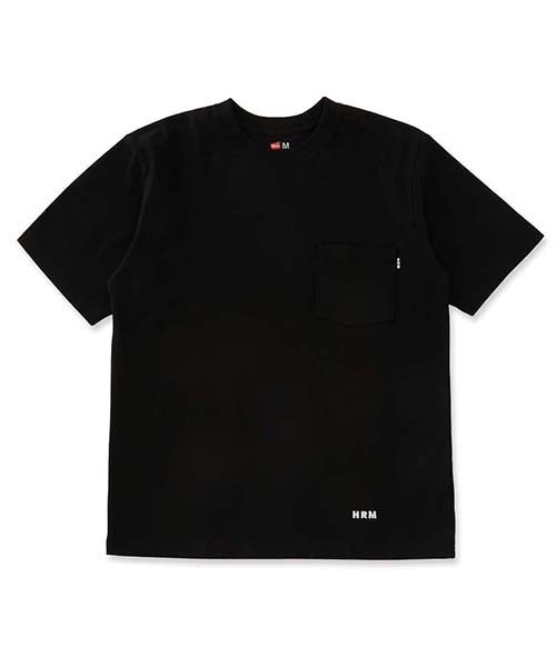 HOLLYWOOD RANCH MARKET(ハリウッドランチマーケット)の「Hanes × HOLLYWOOD RANCH MARKET /EXCLUSIVEヘビーウェイトポケット 2パック Tシャツ(Tシャツ/カットソー・メンズ・ブラック/ホワイト・M/L/S)」の12枚目の写真