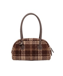 【秋/チェック柄】CHOCOMINT TOTE BAG/チョコミントトートバッグ