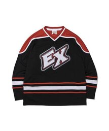 EX HOCKEY JERSEY BLACK