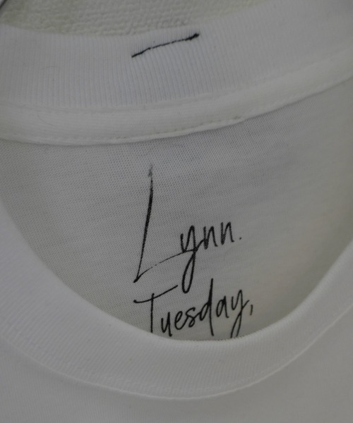 Lynn.(リン)の「" Sunday" back tie Tee(Tシャツ/カットソー・レディース・White・M/S)」の3枚目の写真