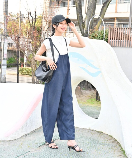 Ehre style(エーレスタイル)の「着回し上手な さらっと トップス サマーニット(ニット/セーター・レディース・マスタード/グリーン/ブラック/ホワイト/ベージュ・FREE)」の11枚目の写真