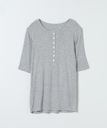 JEANASIS | セミシアーリブヘンリーSS/1023342(Tシャツ/カットソー)