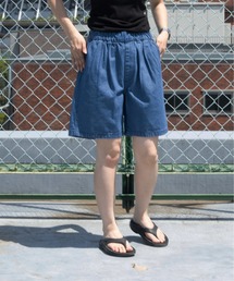 UNIVERSAL OVERALL（ユニバーサルオーバーオール）の「UNIVERSAL OVERALL / CHILLPAN SHORTS / デニムショーツ（その他パンツ）」