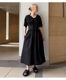 LE CIEL BLEU(ルシェルブルー)の「ラウンドフォームドレス Round Form Dress(ワンピース)」