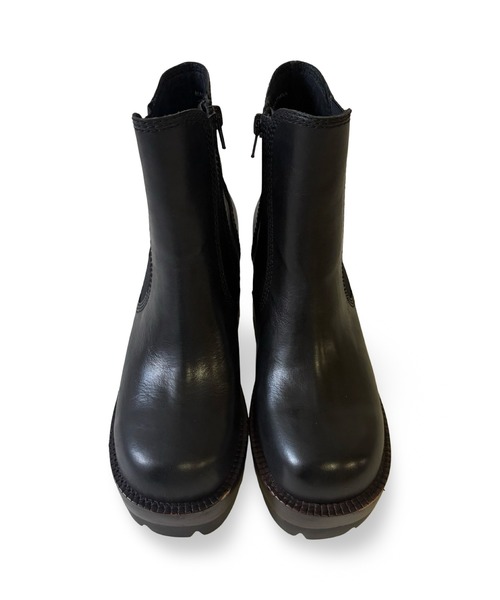 Jeffrey Campbell（ジェフリーキャンベル）の「ボリュームソール サイドゴアショートブーツ（ブーツ・レディース・ブラック・37/36/39/38）」の5枚目の写真