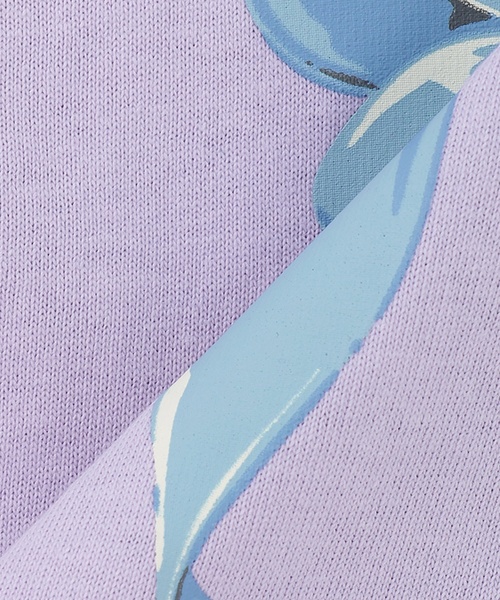 petit main(プティマイン)の「【プティプラ/WEB先行】GIRLS 半袖Tシャツ(Tシャツ/カットソー・キッズ・アイボリー/カラフル/オレンジ/ネイビー/ライトピンク/ライトグリーン/レッド/ブラック/ライトブルー/ラベンダー・120cm/130cm/110cm/80cm/90cm/100cm)」の11枚目の写真