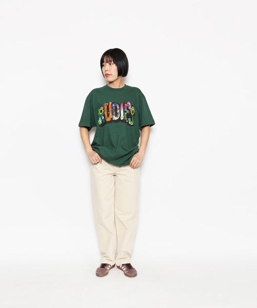 RUDIE'S（ルーディーズ）の「SUMMER VACATION TEE（Tシャツ/カットソー・メンズ・グリーン/ブラック・XXL/M/L/XL）」の2枚目の写真