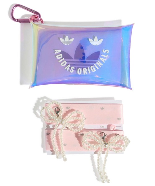 adidas(アディダス)の「adidas ORIBBON / アディダス オリボン(シューズアクセサリー・レディース・ピンク・ONE SIZE)」の1枚目の写真