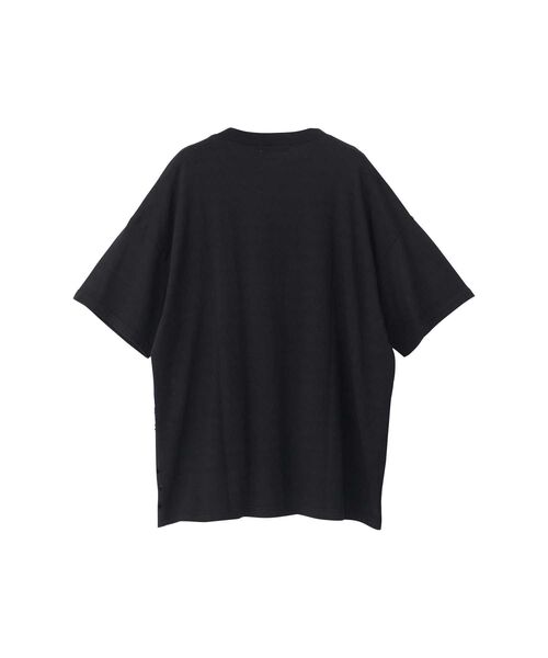 HYSTERIC GLAMOUR(ヒステリックグラマー)の「DAILY HYSTERIC オーバーサイズTシャツ(Tシャツ/カットソー・レディース・ホワイト/カーキ/ブラック・FREE)」の8枚目の写真
