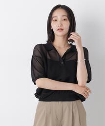 CLEL】Loose Cord Lace Short Sleeve Double Tailored Jacket/ルーズ