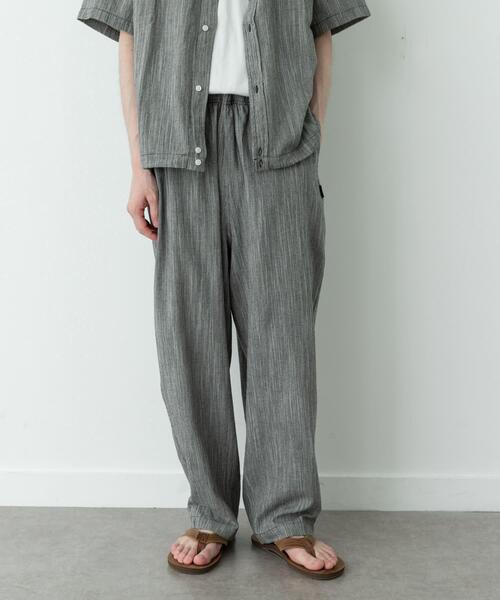 URBAN RESEARCH Sonny Label(アーバンリサーチサニーレーベル)の「ミニ千鳥格子イージーワイドパンツ(その他パンツ・メンズ・ブラック/ネイビー・MEDIUM/LARGE)」の10枚目の写真