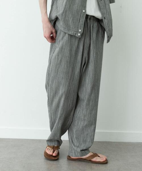 URBAN RESEARCH Sonny Label(アーバンリサーチサニーレーベル)の「ミニ千鳥格子イージーワイドパンツ(その他パンツ・メンズ・ブラック/ネイビー・MEDIUM/LARGE)」の11枚目の写真