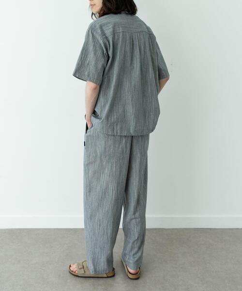 URBAN RESEARCH Sonny Label(アーバンリサーチサニーレーベル)の「ミニ千鳥格子イージーワイドパンツ(その他パンツ・メンズ・ブラック/ネイビー・MEDIUM/LARGE)」の3枚目の写真