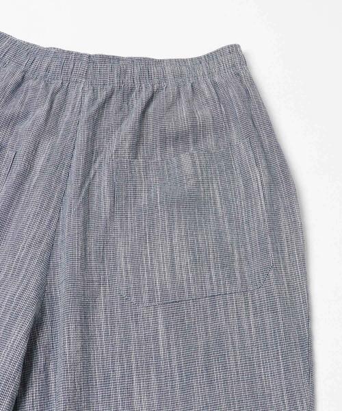 URBAN RESEARCH Sonny Label(アーバンリサーチサニーレーベル)の「ミニ千鳥格子イージーワイドパンツ(その他パンツ・メンズ・ブラック/ネイビー・MEDIUM/LARGE)」の7枚目の写真