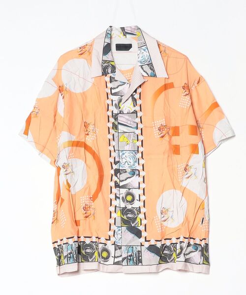 fridge(フリッジ)の「【PHINGERIN】フィンガリン DRAW SUMMER SHIRT(Tシャツ/カットソー・メンズ・オレンジ・ONESIZE)」の1枚目の写真