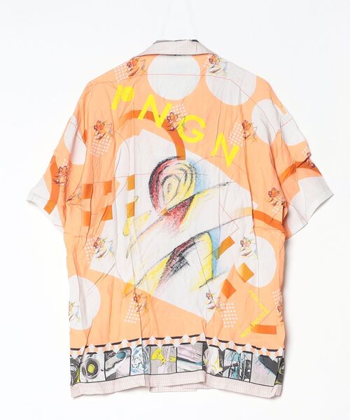 fridge(フリッジ)の「【PHINGERIN】フィンガリン DRAW SUMMER SHIRT(Tシャツ/カットソー・メンズ・オレンジ・ONESIZE)」の2枚目の写真