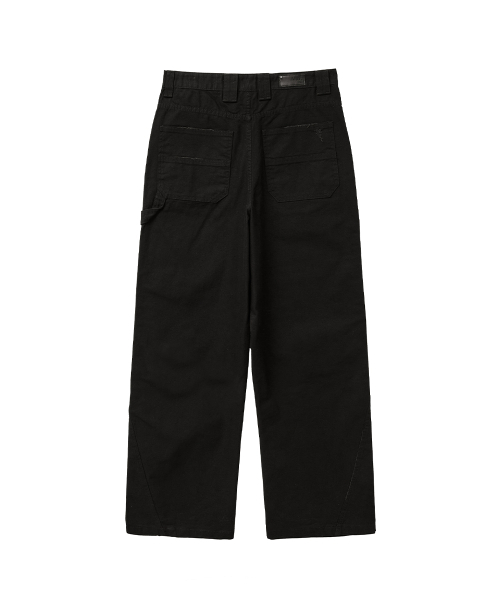 MISEKISEOUL MEN(ミセキソウルメンズ)の「Double knee carpenter pants BLACK(デニムパンツ・メンズ・その他・1/2/3)」の3枚目の写真