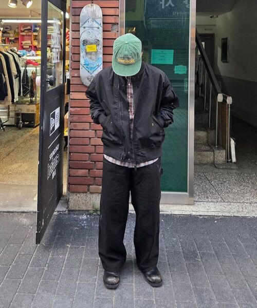 MISEKISEOUL MEN(ミセキソウルメンズ)の「Double knee carpenter pants BLACK(デニムパンツ・メンズ・その他・1/2/3)」の5枚目の写真