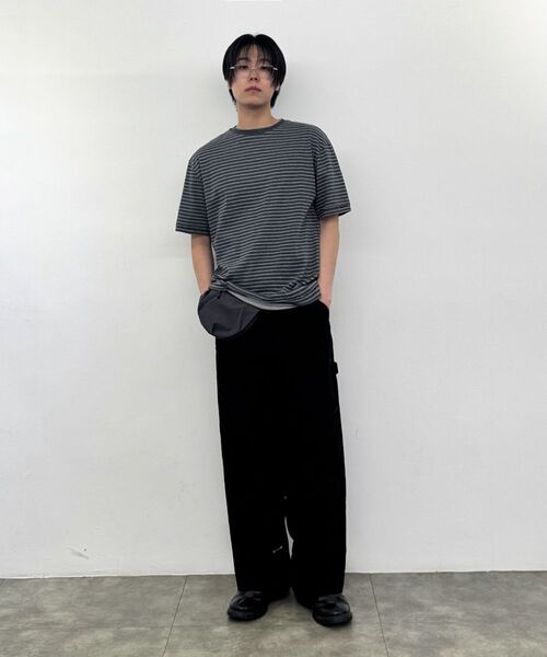 MISEKISEOUL MEN(ミセキソウルメンズ)の「Double knee carpenter pants BLACK(デニムパンツ・メンズ・その他・1/2/3)」の6枚目の写真