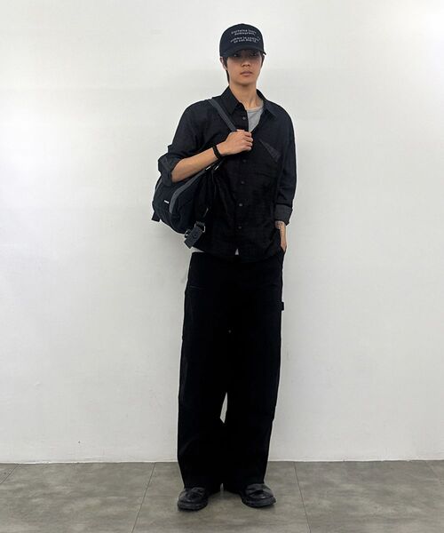MISEKISEOUL MEN(ミセキソウルメンズ)の「Double knee carpenter pants BLACK(デニムパンツ・メンズ・その他・1/2/3)」の7枚目の写真