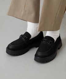 【HAUS】ラバーラグソールビットローファー