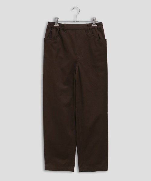 Kelen(ケレン)の「「KELEN / ケレン」イージーフィットコットントラウザー(その他パンツ・レディース・ホワイト/ベージュ/ブラウン/ブラック・S/M)」の3枚目の写真