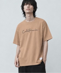 /Bd/刺繍ロゴ 天竺 半袖クルーネックTシャツ