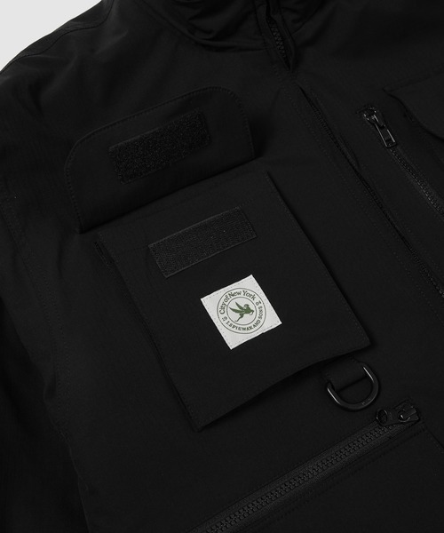 JUNYA WATANABE MAN(ジュンヤワタナベマン)の「Stussy × SPIEWAK TRIPLE NAME TECH JACKET(ブルゾン・メンズ・ブラック・L/M/S/XS/XL)」の6枚目の写真