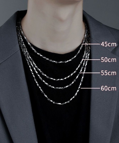 REBALANCE(リバランス)の「メンズネックレス(ネックレス・メンズ・A・45cm/55cm/50cm/60cm)」の9枚目の写真
