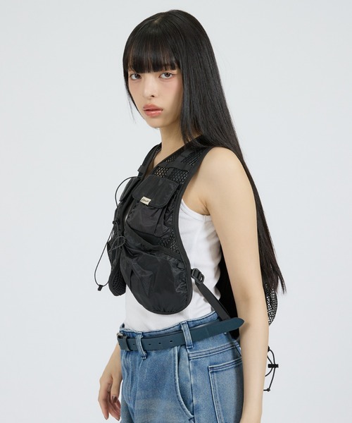 COBMASTER(コブマスター)の「【COBMASTER / コブマスター】COB-CR HUMMING PACK VEST / デイパックベスト / 12L / アウトドア / 山登り / ユニセックス(バックパック/リュック・メンズ・ブラック/ホワイト/ブルー系その他/ラベンダー・フリー)」の6枚目の写真