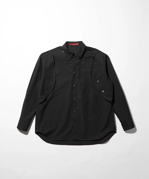 mukcyen(ムッシャン)の「protocol spine shirt L(シャツ/ブラウス・レディース・ブラック/ピンク/ホワイト・FREE)」の13枚目の写真