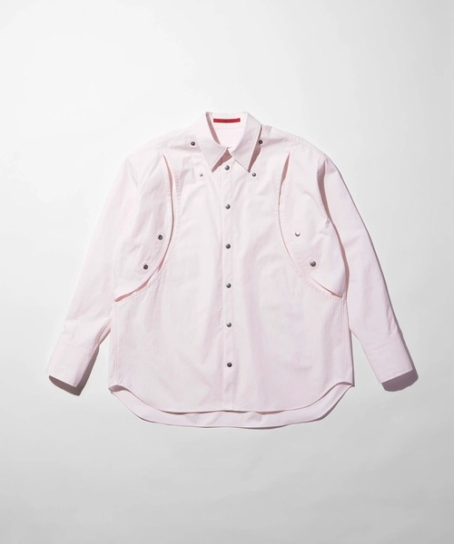 mukcyen(ムッシャン)の「protocol spine shirt L(シャツ/ブラウス・レディース・ブラック/ピンク/ホワイト・FREE)」の15枚目の写真